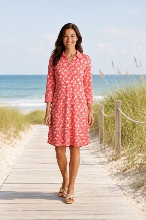Malabar Bay Dresses & Skirts - Malabar bay coral shift